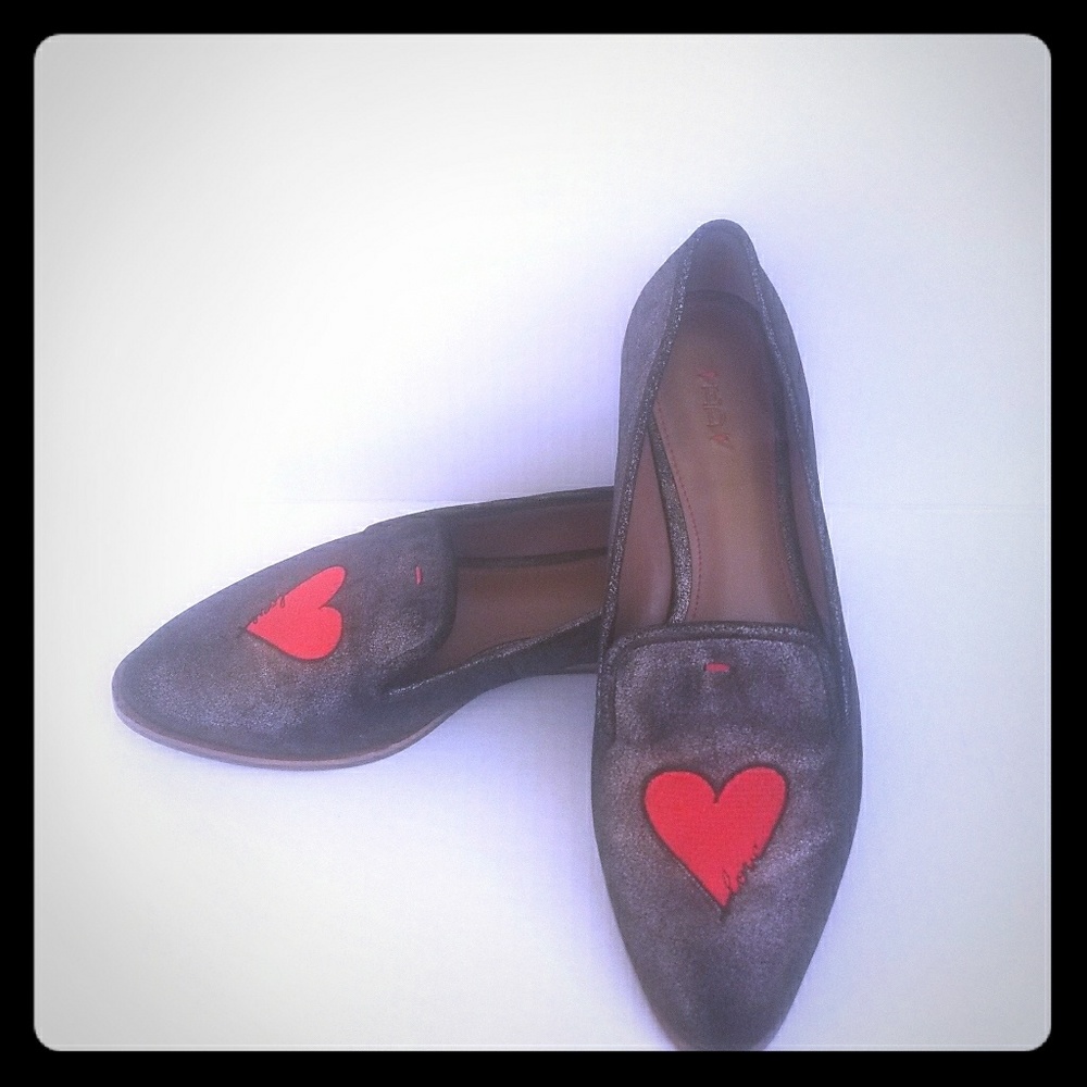 ED Ellen DeGeneres Kamada Love Flats, Women, shoes